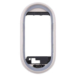 Cornice con schermo LCD originale e placca della ghiera in ceramica per Xiaomi Band 10, For Xiaomi Smart Band 10 Ceramic (Grey White), For Xiaomi Smart Band 10 Ceramic (Purple)