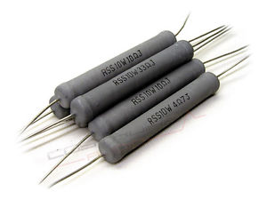 Resistenza assiale 180 ohm 7W 5% - confezione 4 pezzi