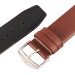 Cinturino in vera pelle per Apple Watch 42mm con fibbia spazzolat