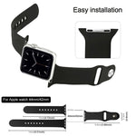 Cinturino sportivo in gomma per Apple Watch 38-41 mm verde