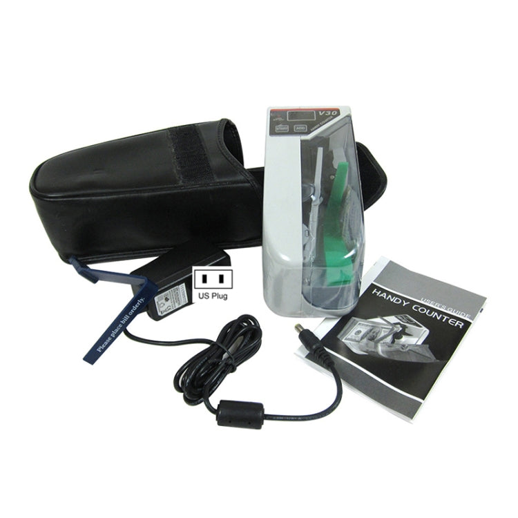 V30 Mini Contasoldi portatile multibanconota US Plug