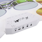 MD-1008 Kit di batteria morbida avvolgibile MIDI USB 2.0, dimensioni: 46 x 31 cm, Electronic Drum  MD-1008