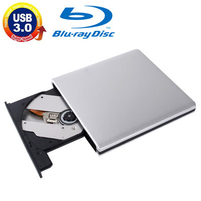Unità Blu-ray riscrivibile portatile USB 3.0 in alluminio