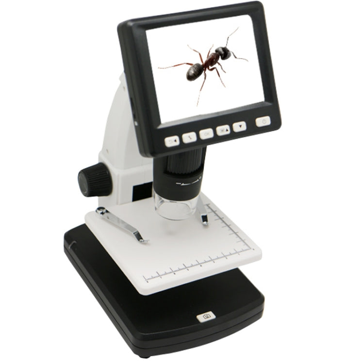 Microscopio digitale LCD 3,5" 500X 5MP con 8 LED