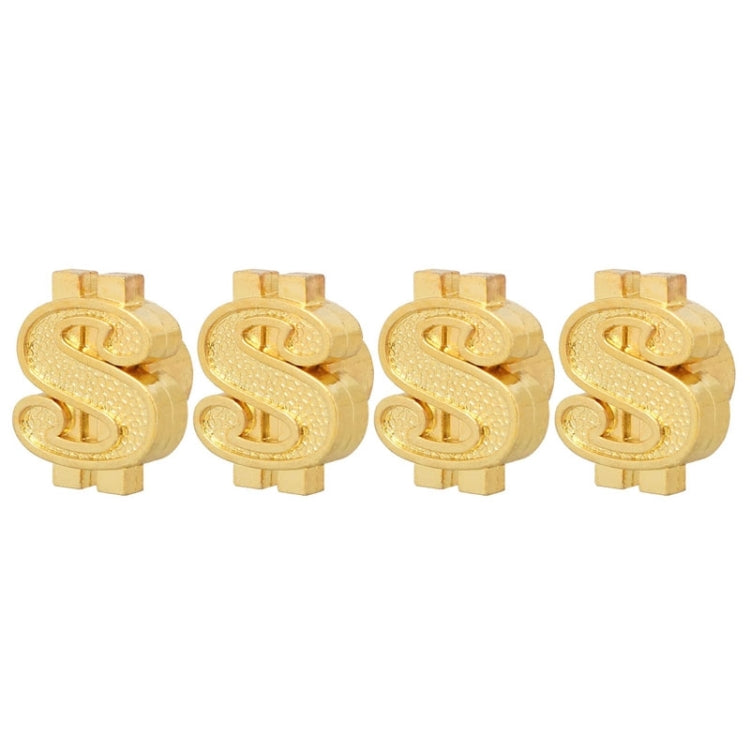 Cappucci universali per valvole pneumatici auto 8 mm 4 pz