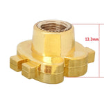 Cappucci universali per valvole pneumatici auto 8 mm 4 pz