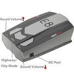 Rivelatore laser radar auto con scansione 360° E8