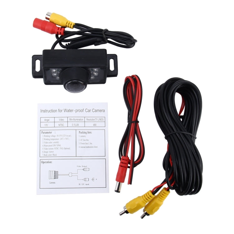 Telecamera posteriore auto con visione notturna 170° IR