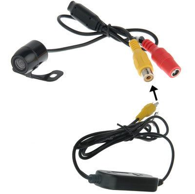 Telecamera retrovisiva wireless impermeabile 170° WX003
