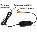 Telecamera retrovisiva wireless impermeabile 170° WX003
