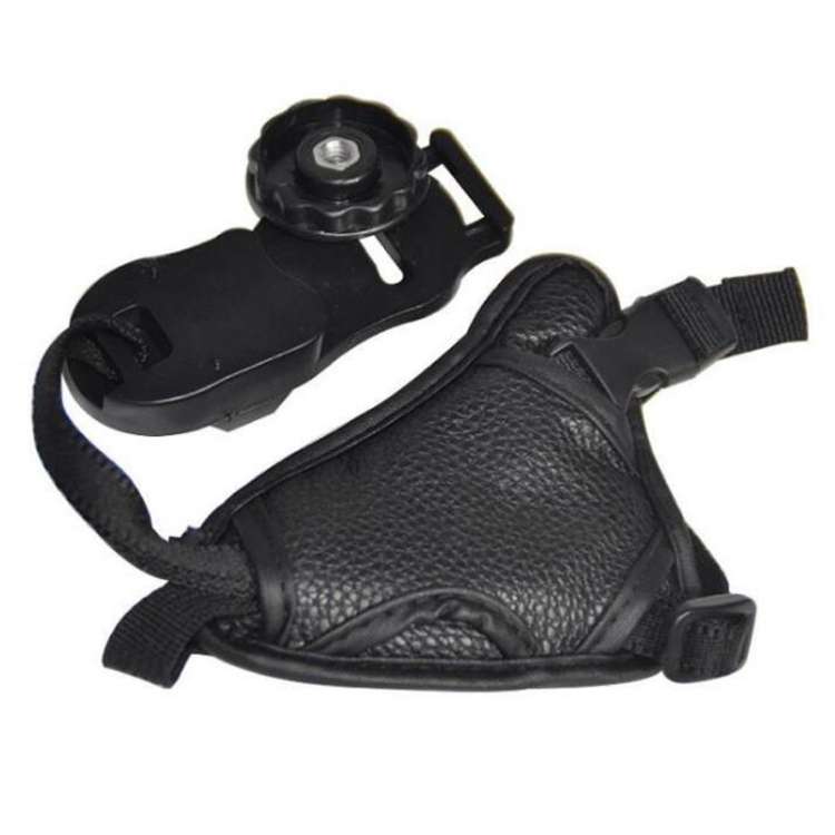 Impugnatura per fotocamera in pelle