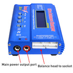 Caricabatterie bilanciato per batteria Lipo NiMh RC LCD digitale iMax B6, J502
