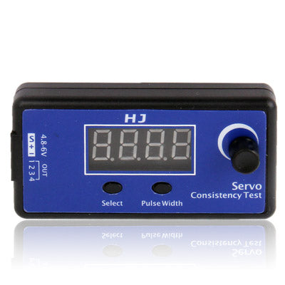 Tester servo digitale HJ/tester di coerenza ESC per elicottero R/C, HJ Digital Servo Tester
