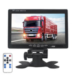 Monitor auto 7 pollici doppio ingresso video con telecomando