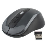 Mouse ottico wireless 2,4 GHz con ricevitore USB