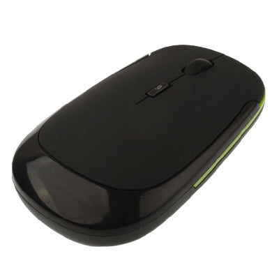 Mouse wireless ultrasottile 2,4 GHz nero e argento