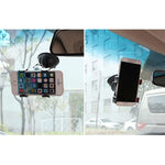 Supporto auto universale per smartphone e tablet 3-13 cm