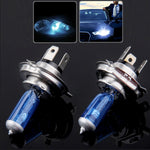 Lampadina alogena 12V 55W super bianca per fari auto