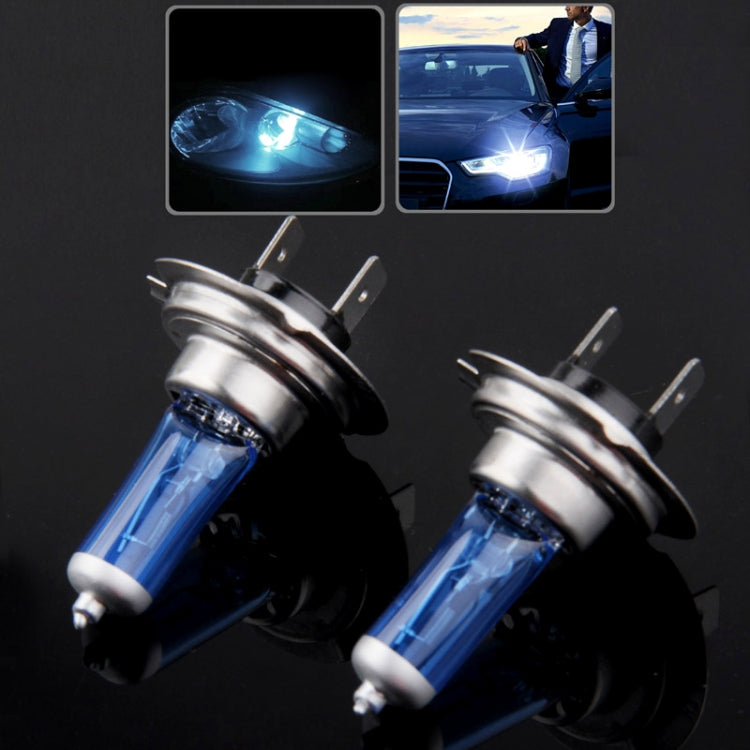 Lampadina alogena 12V 55W super bianca per fari auto