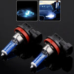 Lampadina alogena 12V 55W super bianca per fari auto