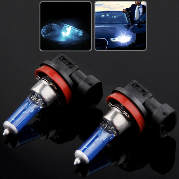 Lampadina alogena 12V 55W super bianca per fari auto