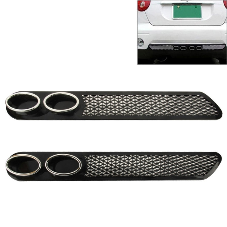 Adesivo decorativo per tubi di scarico auto 2 pezzi