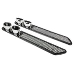 Adesivo decorativo per tubi di scarico auto 2 pezzi