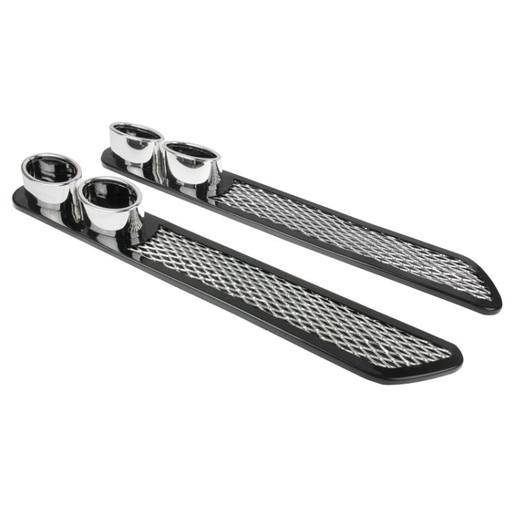 Adesivo decorativo per tubi di scarico auto 2 pezzi