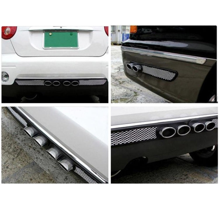 Adesivo decorativo per tubi di scarico auto 2 pezzi