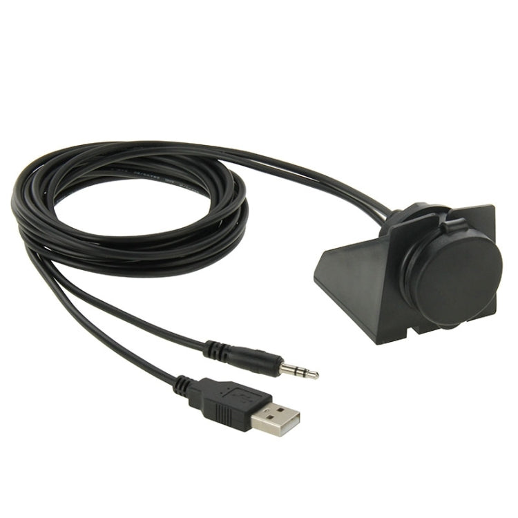 Cavo prolunga USB 2.0 e jack 3,5 mm maschio-femmina 2m