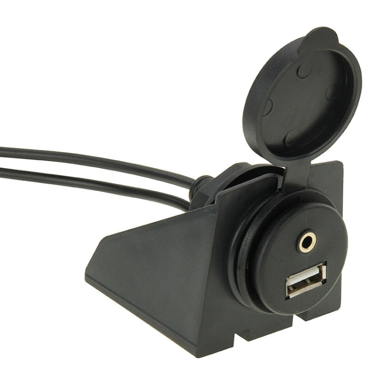 Cavo prolunga USB 2.0 e jack 3,5 mm maschio-femmina 2m