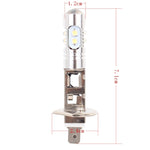 Lampadina fendinebbia H1 50W 600LM luce bianca 5500K