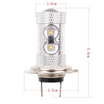 Lampadina fendinebbia H7 50W 750LM luce bianca 6500K