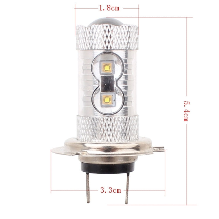Lampadina fendinebbia H7 50W 750LM luce bianca 6500K