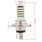 Fendinebbia auto H4 12,6W 66 LED luce bianca 6500K