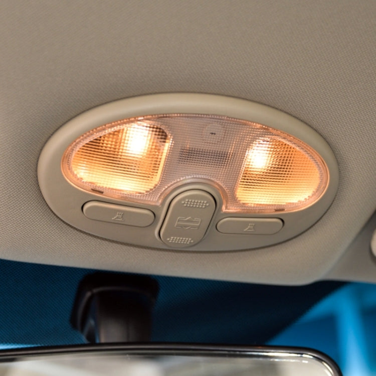 Lampadine LED auto 31 mm 6 LED luce bianca 12V