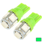 Lampadina segnalazione auto T10 5 LED 5050 SMD vari colori
