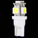 Lampadina segnalazione auto T10 5 LED 5050 SMD vari colori