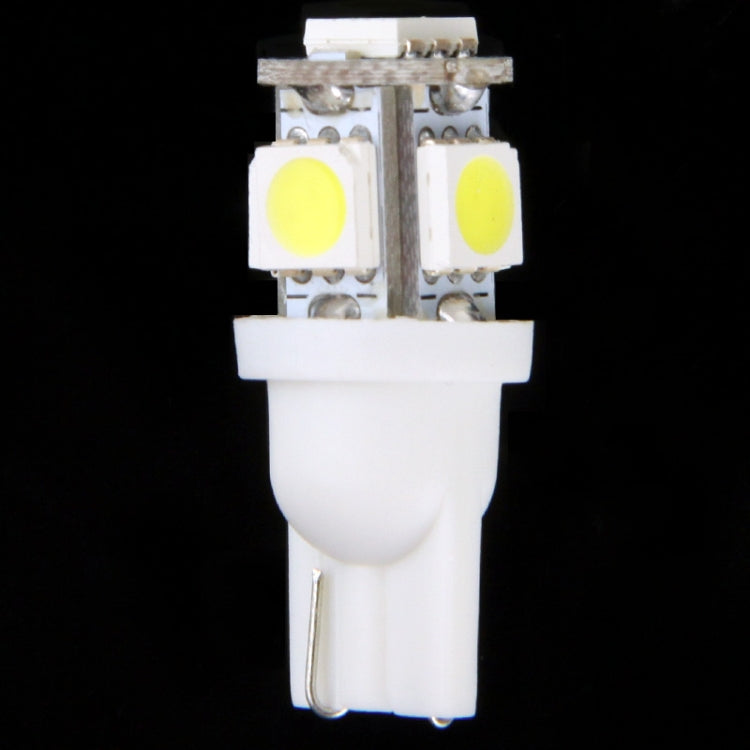 Lampadina segnalazione auto T10 5 LED 5050 SMD vari colori