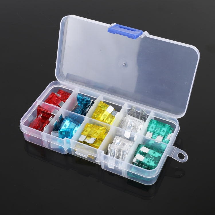 Set 50 fusibili a lama 10A-30A per autoveicoli