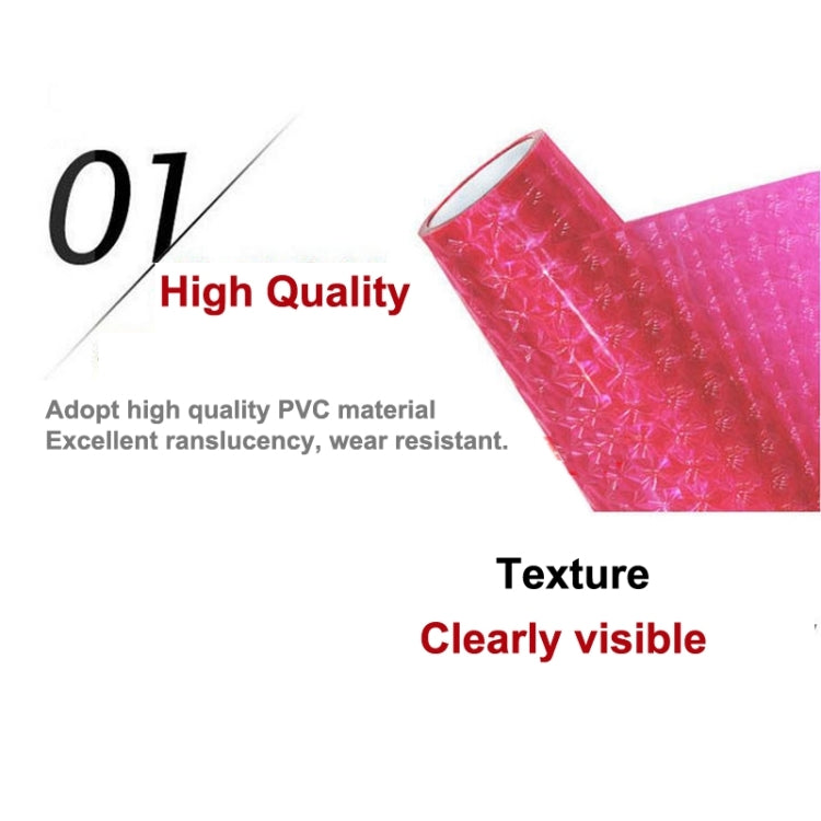 Pellicola in vinile per fanale posteriore auto effetto 3D 30x100