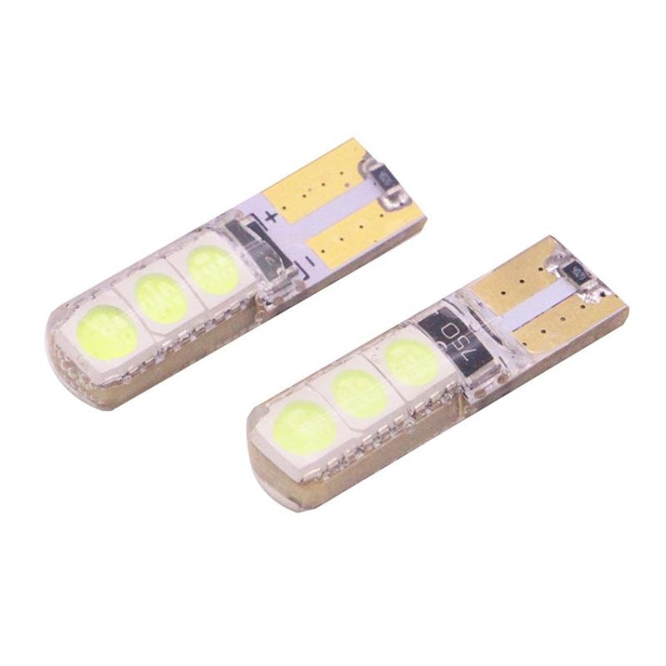Luce stop LED T10 2W blu ghiaccio 12V per veicoli