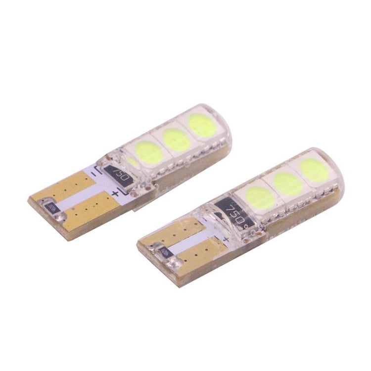 Luce stop LED T10 2W blu ghiaccio 12V per veicoli