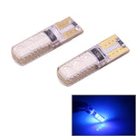 Luce stop LED T10 2W blu ghiaccio 12V per veicoli