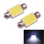2 Pz Lampadine LED 39mm 1.5W Luce Bianca per Auto