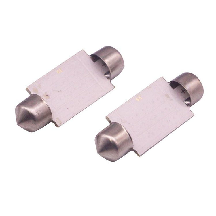 2 Pz Lampadine LED 39mm 1.5W Luce Bianca per Auto