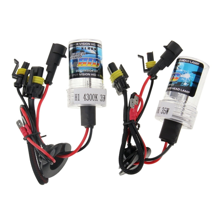 Lampada frontale Xenon HID 35W 4300K DC12V H1 doppia