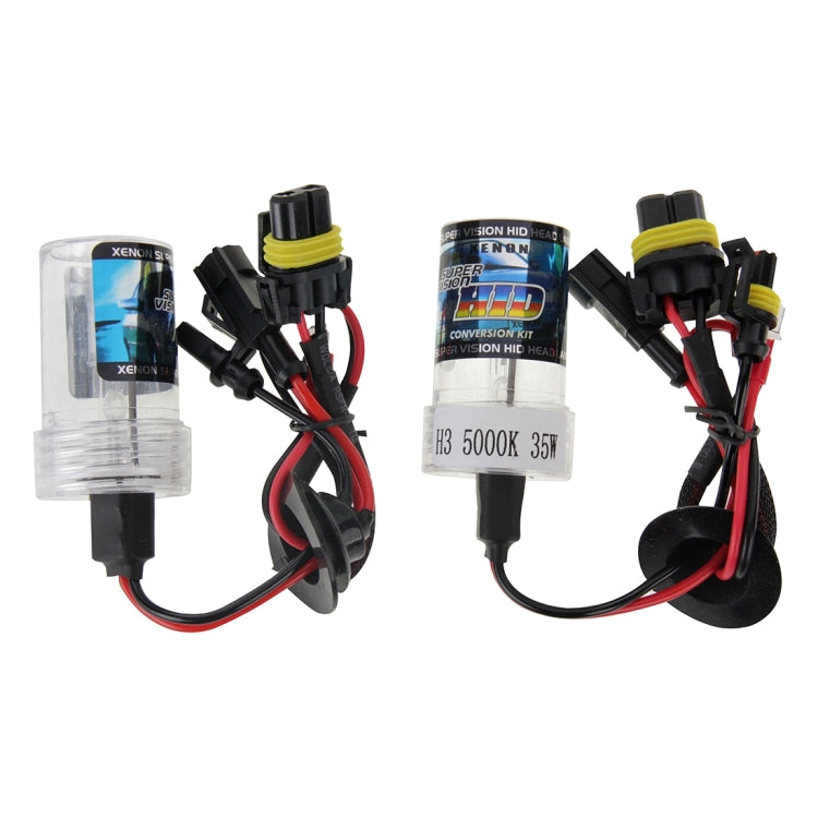 Lampada frontale Xenon HID 35W 6000K DC12V H3 doppia