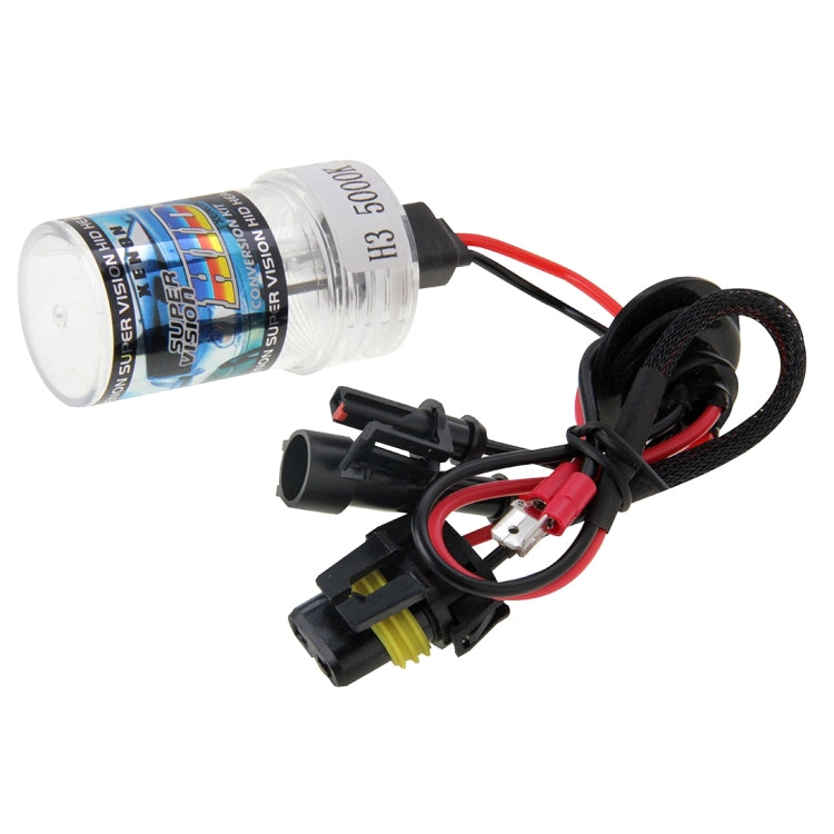 Lampada frontale Xenon HID 35W 6000K DC12V H3 doppia
