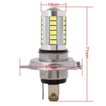 Lampadina LED H4 16,5W 6500K luce bianca per auto